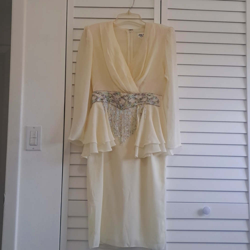 Elegant Vintage Abby Kent Party Dress Medium